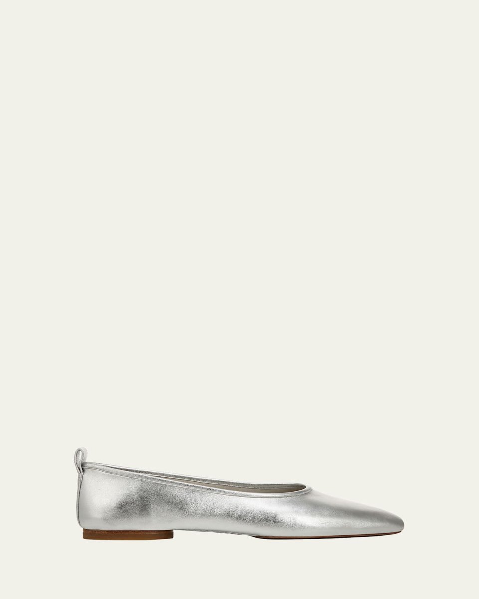 Vivian Metallic Ballerina Flats